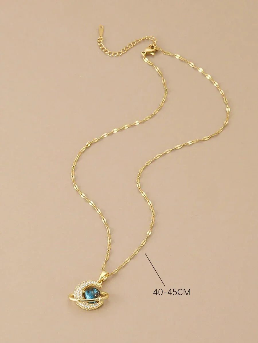 1pc Fashionable Starry Sky, Butterfly