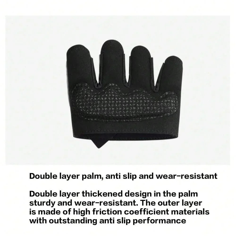 Half Finger Anti-Slip Fitness Gloves