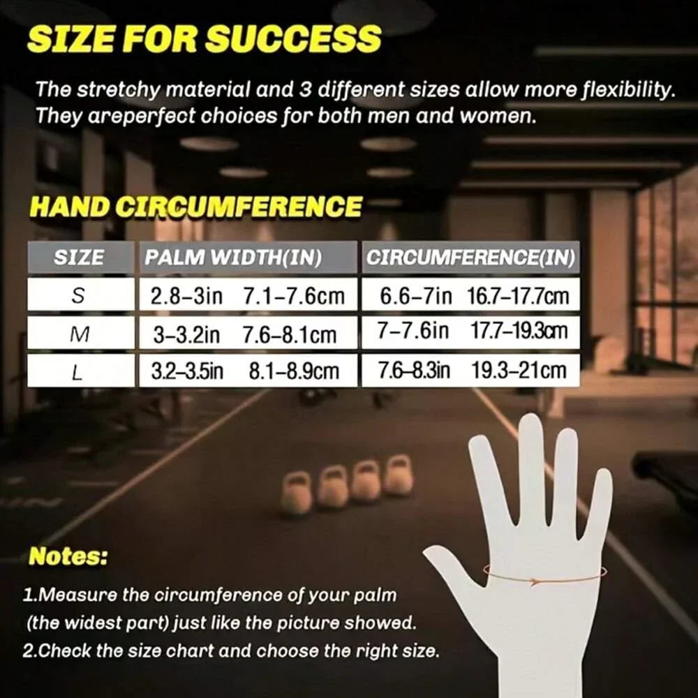 Half Finger Anti-Slip Fitness Gloves