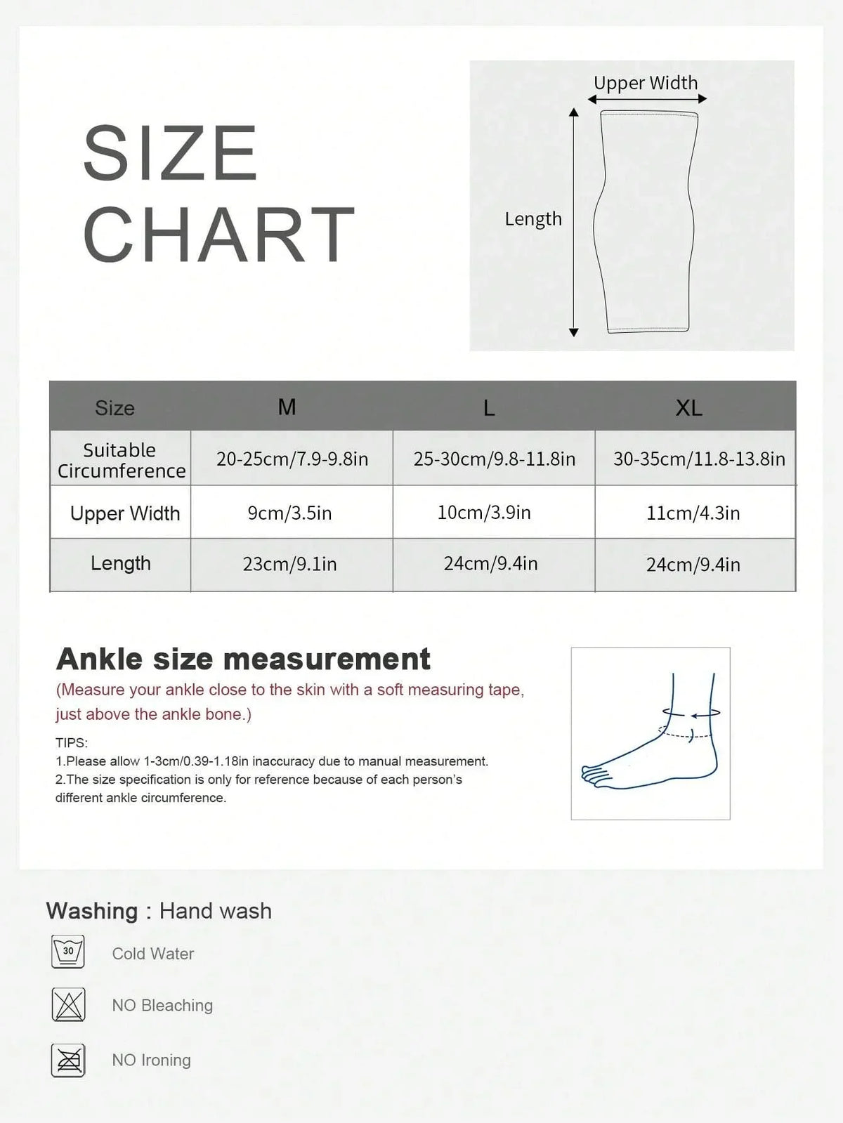 VBOSI Elastic Breathable Ankle Support