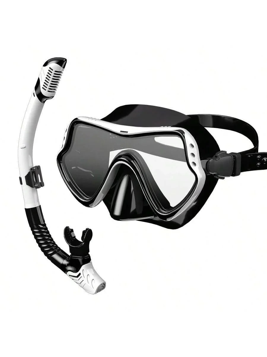 1set Adult Snorkeling Gear, Including Snorkel Mask