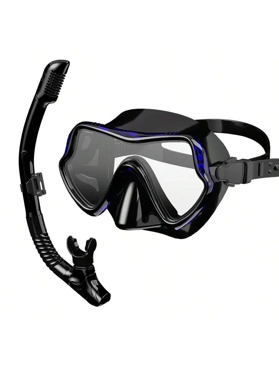 1set Adult Snorkeling Gear, Including Snorkel Mask