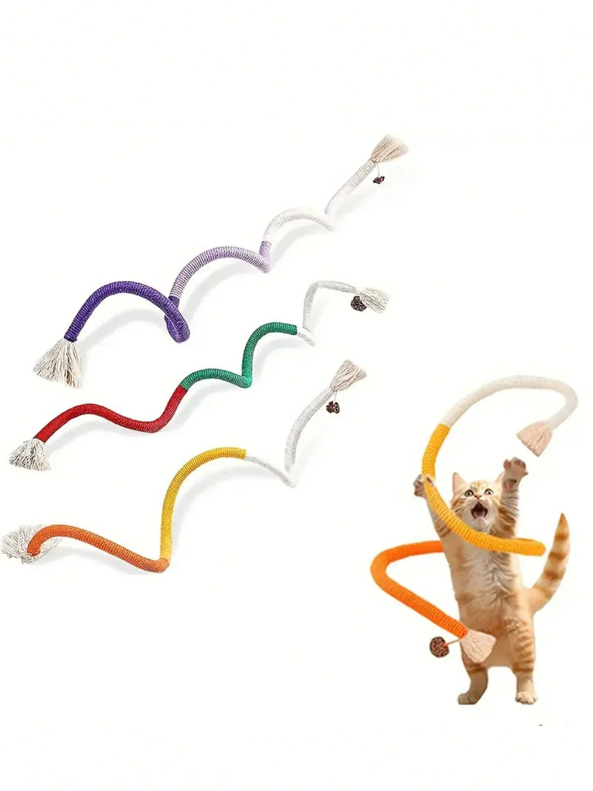 PETSIN Cat Chewing Rope Toys