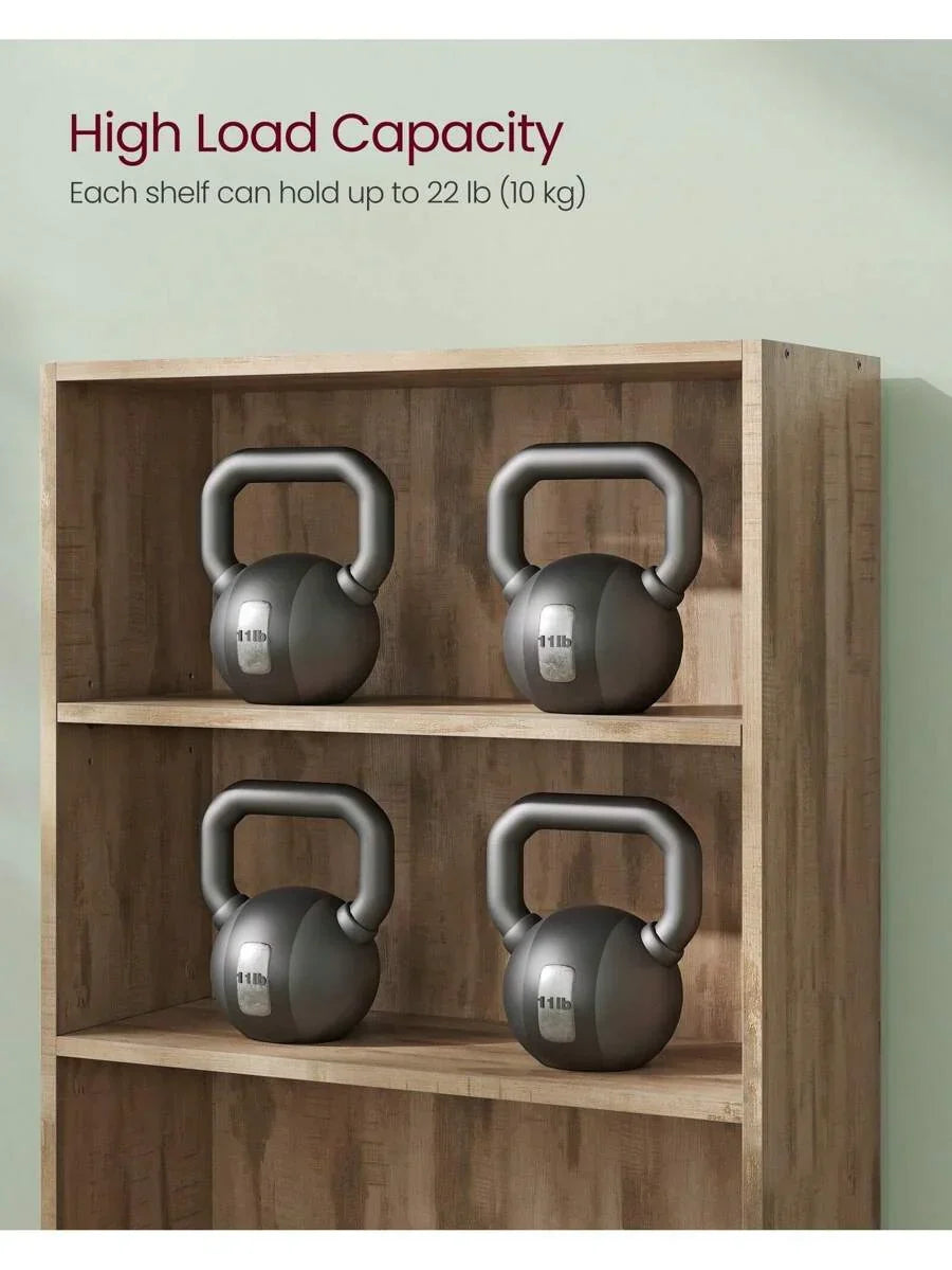 VASAGLE Bookshelf, 6-Tier Bookcase