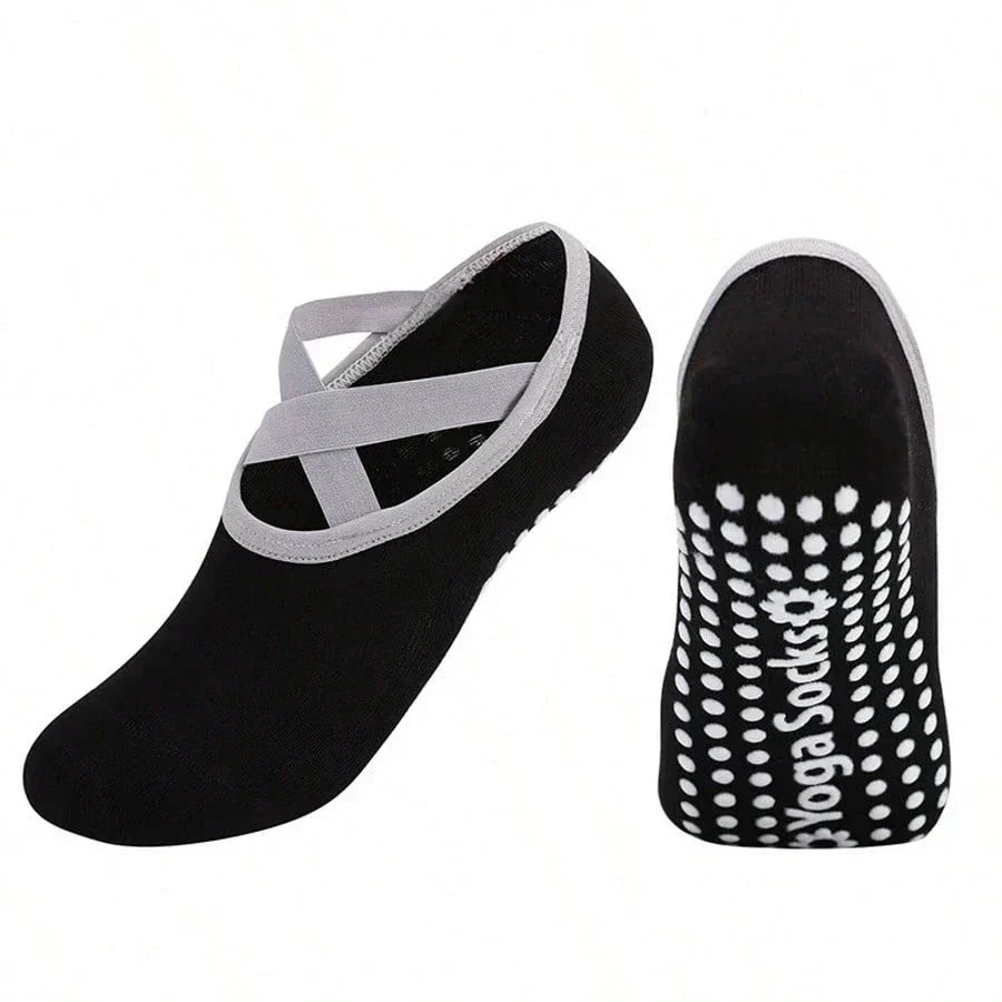 Non-Slip Pilates Yoga Socks Pair