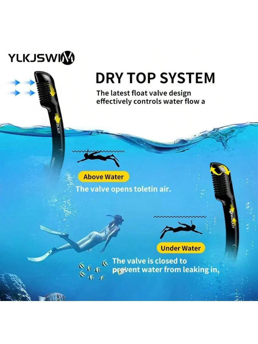1set Adult Snorkeling Gear, Including Snorkel Mask