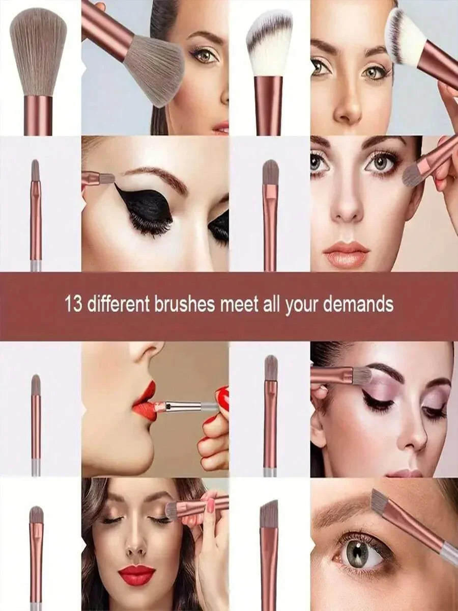 13pcs Professional Makeup Brush Set