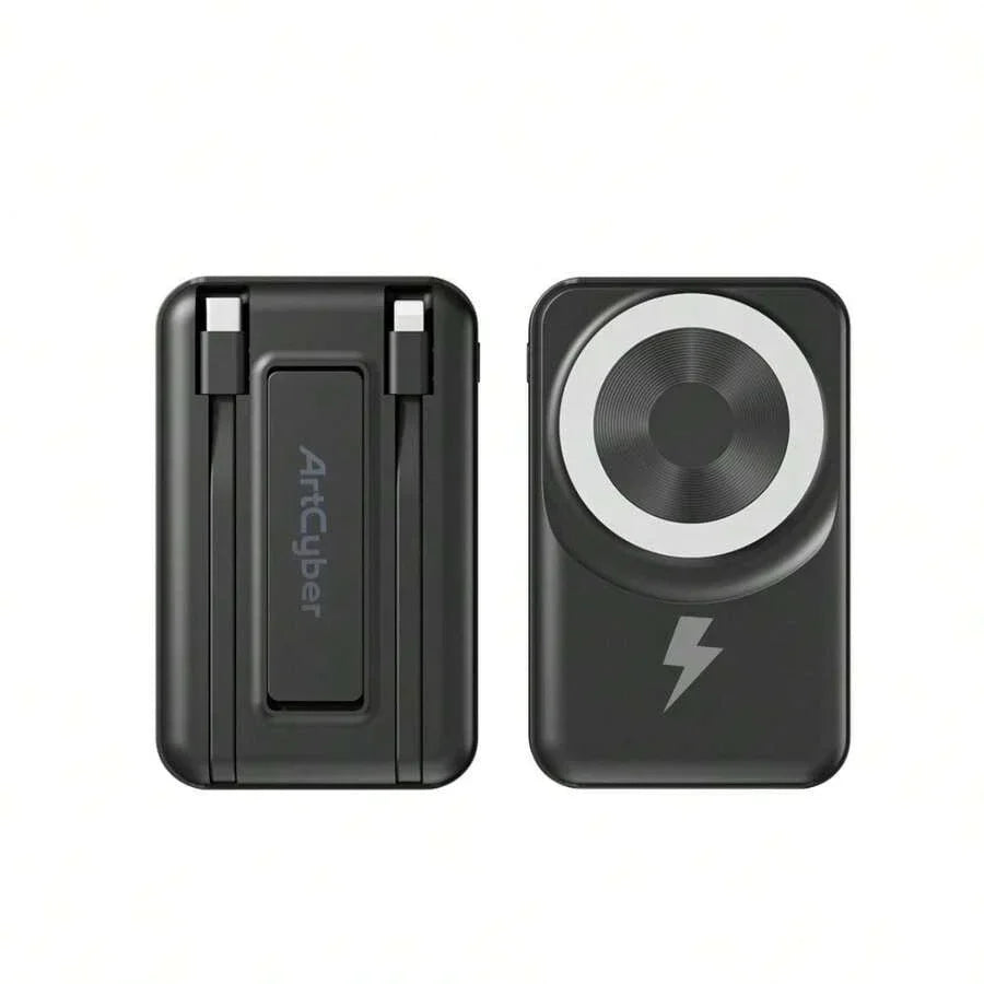 Latest Wireless Magnetic Battery Pack, 10000mAh Magnetic Power Bank