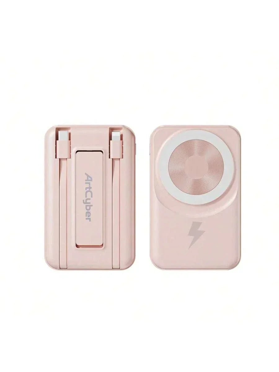 Latest Wireless Magnetic Battery Pack, 10000mAh Magnetic Power Bank