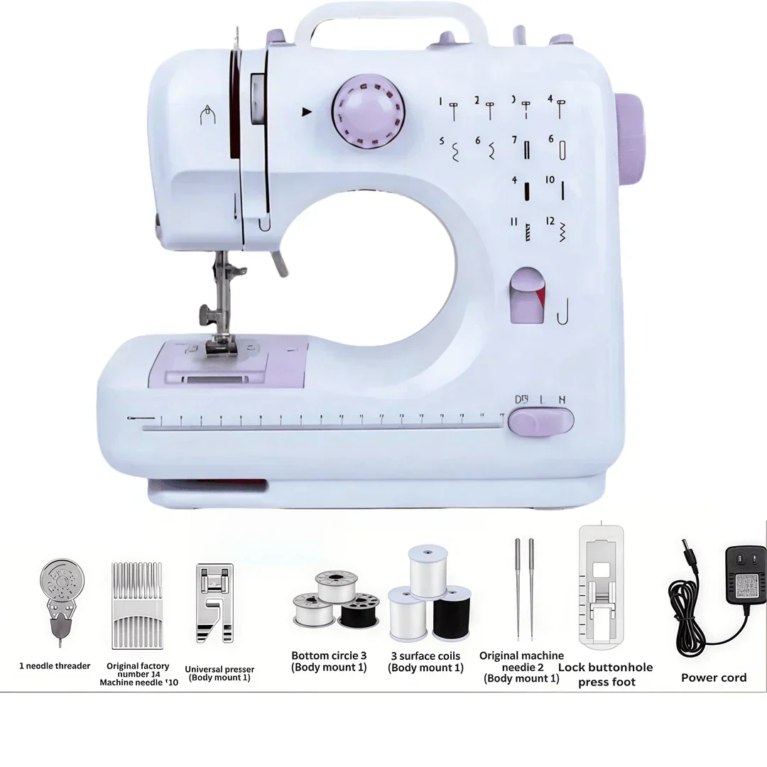 Mini 12-Needle Sewing Machine