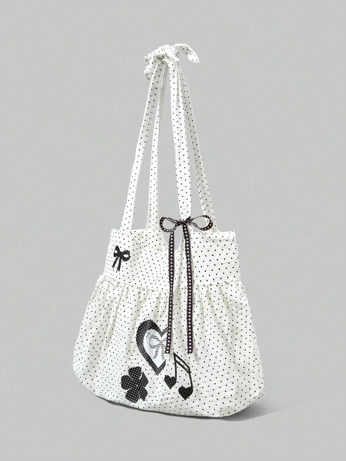 ROMWE Anime Vintage Crossbody Tote