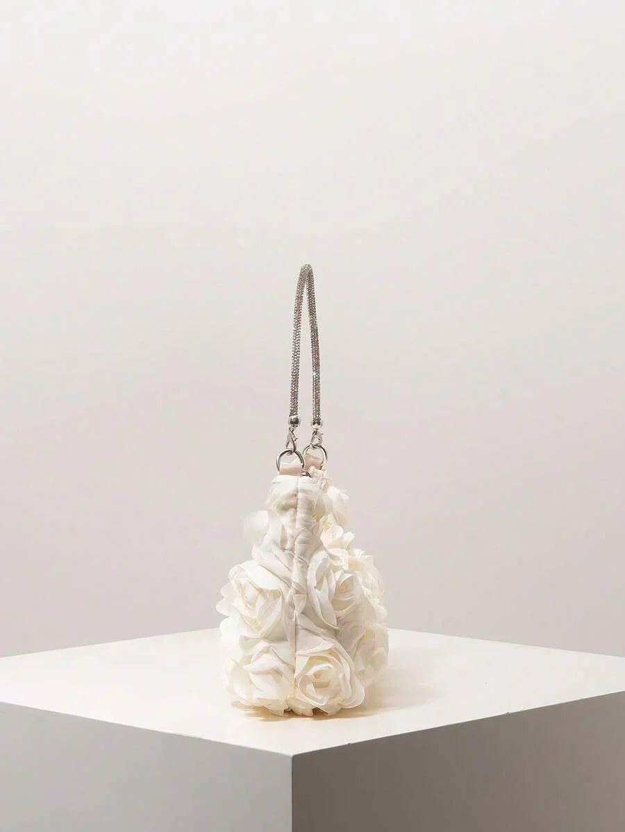 Random Pattern Shoulder Bag, Sequin Bag