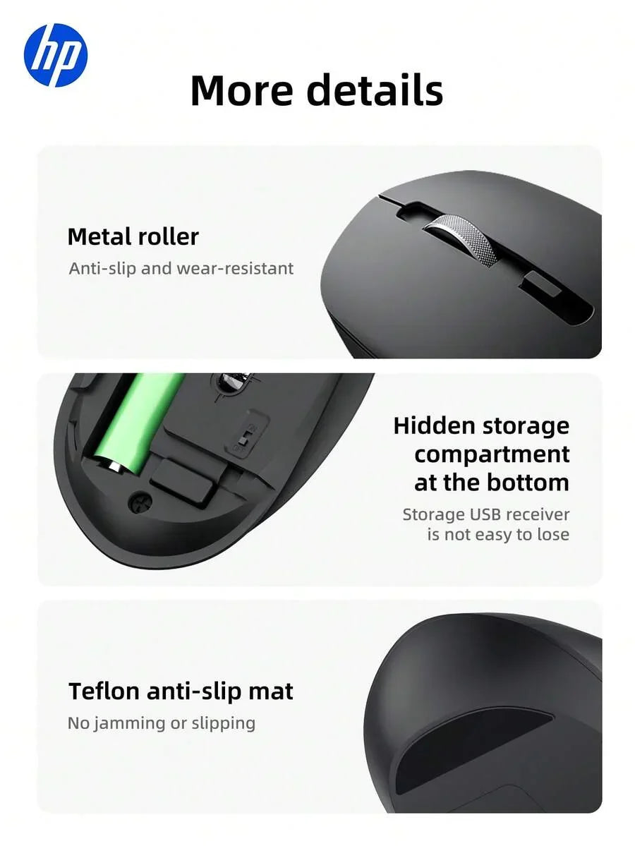 HP Wireless Mouse, Cute Silent, 2.4GHz Stable Connection