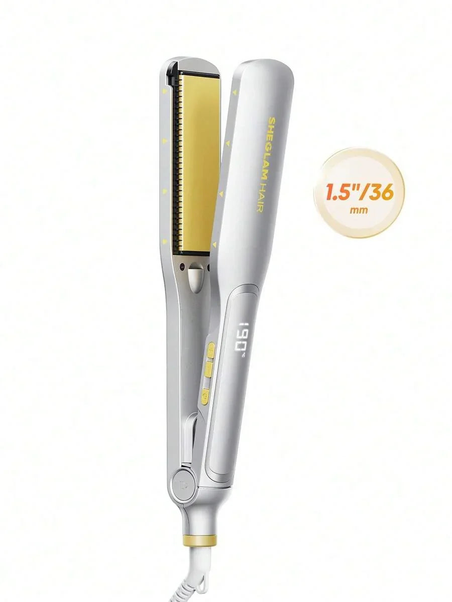 SHEGLAM HAIR Sleek Chic Wide Glide Straightener