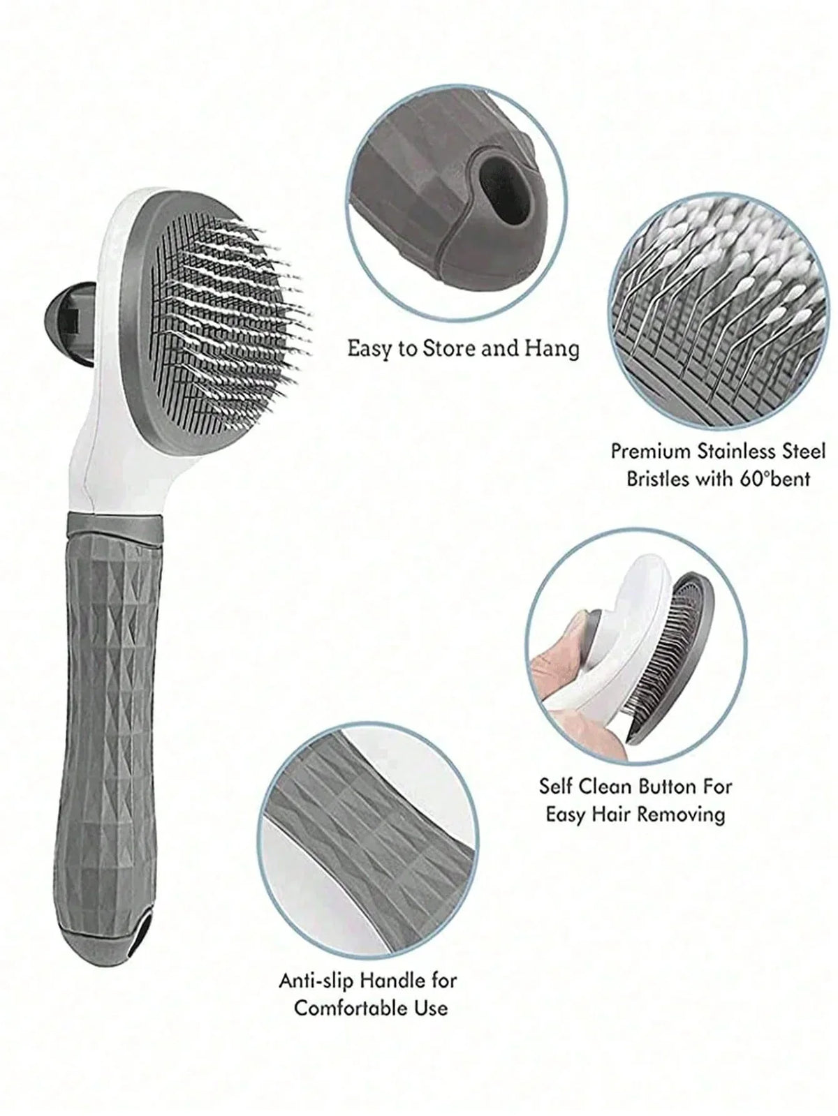 PETSIN Multi-Function Pet Grooming Brush