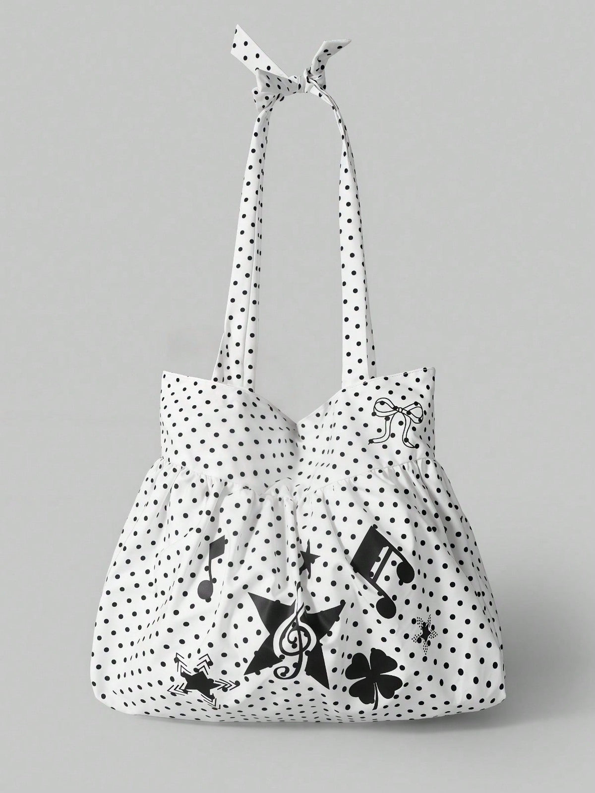 ROMWE Anime Vintage Crossbody Tote