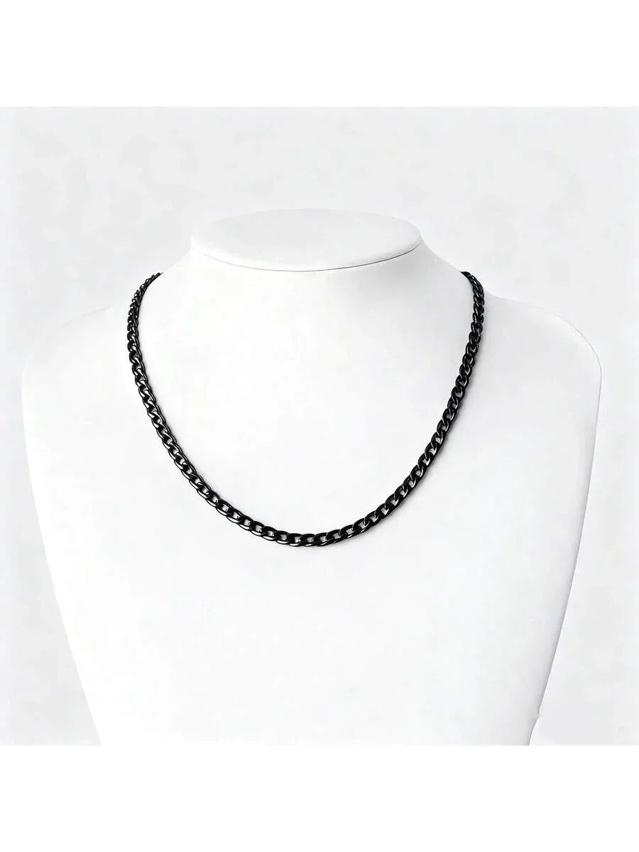 Fashion Men's Lock Chain Necklace