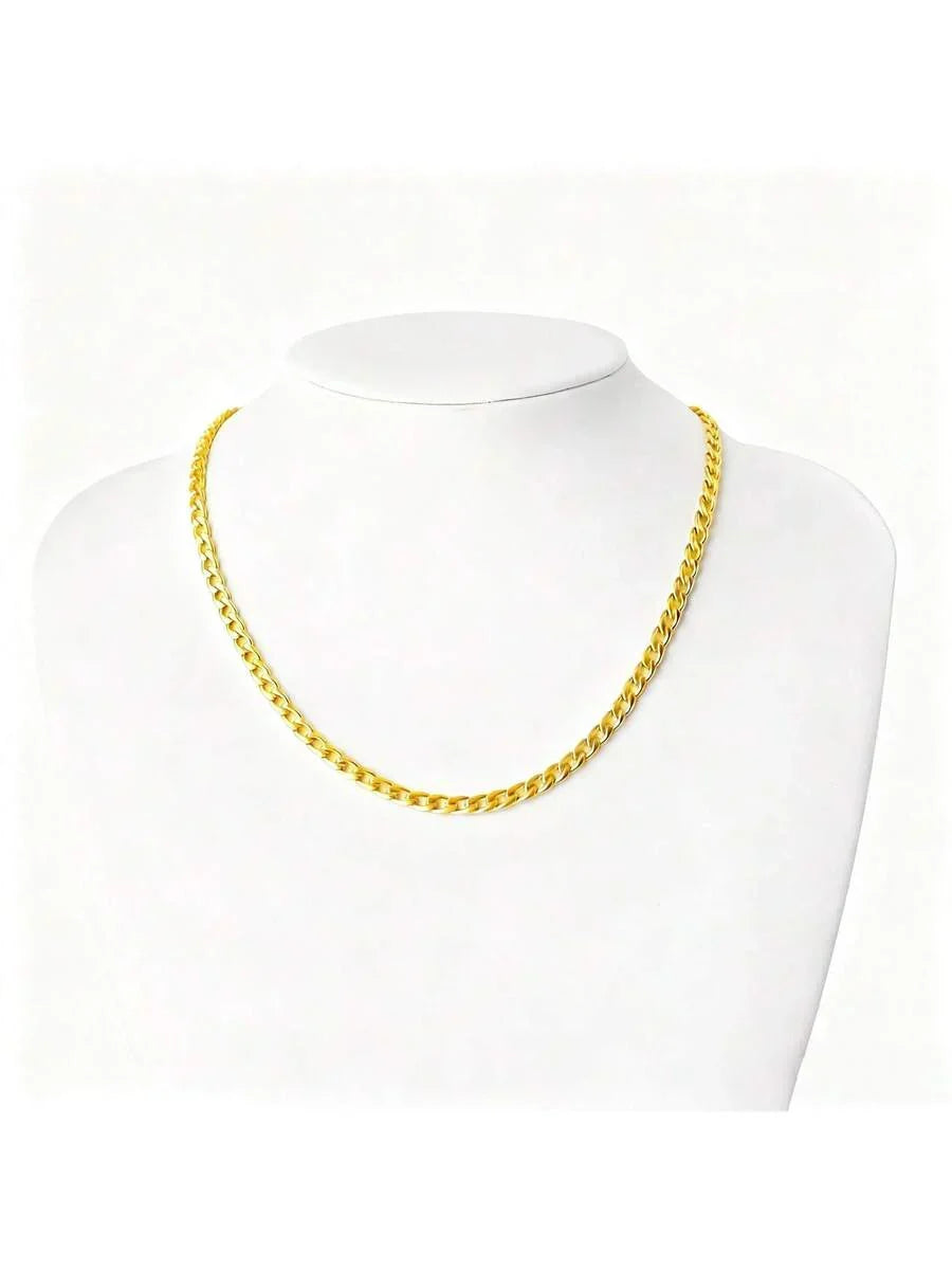 Fashion Men's Lock Chain Necklace