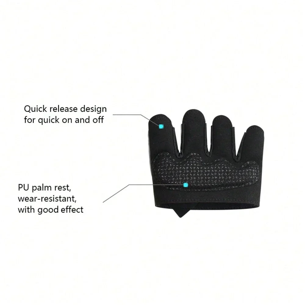 Half Finger Anti-Slip Fitness Gloves