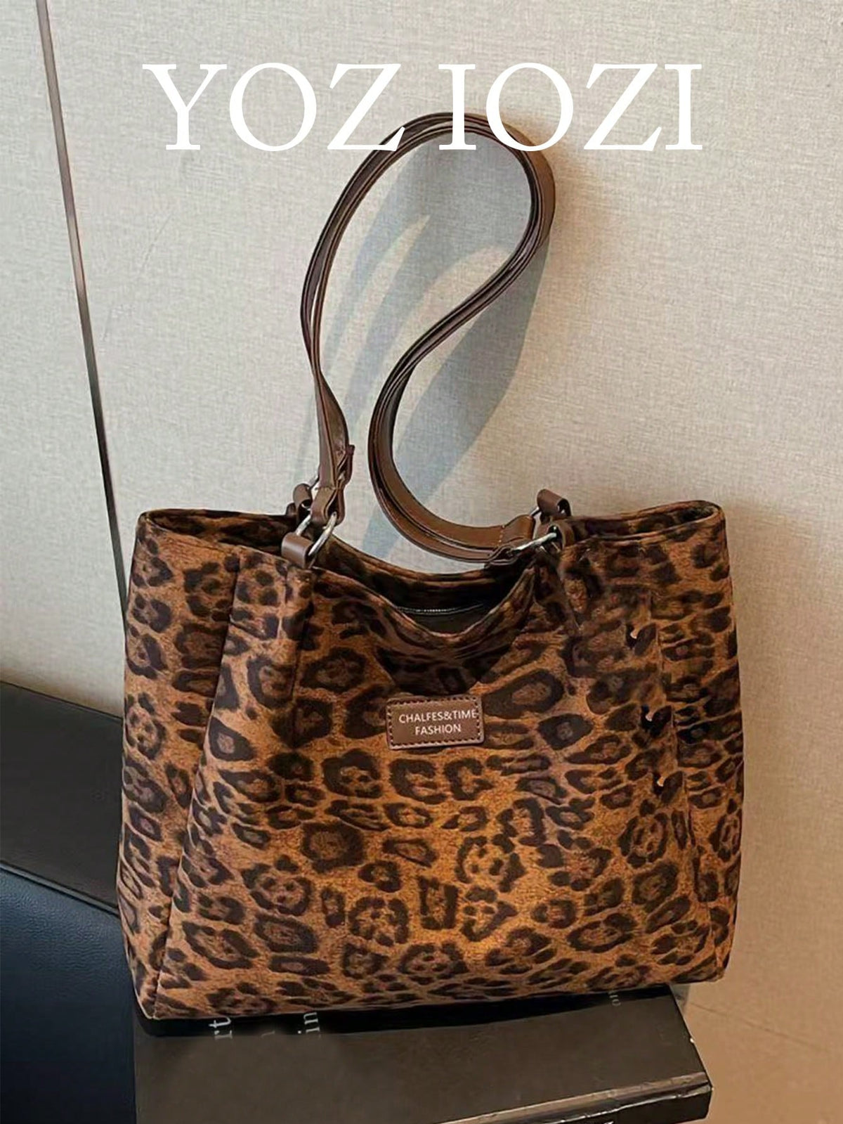 Polka Dot Heart Canvas Tote