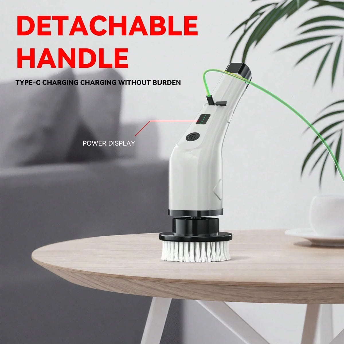 Cordless Electric Spin Scrubber