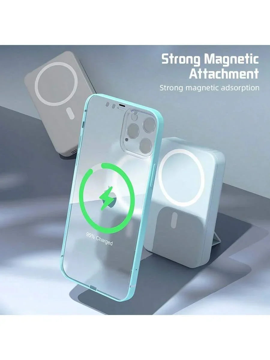 GAWFOLK Pink 10000mAh Power Bank With Stand