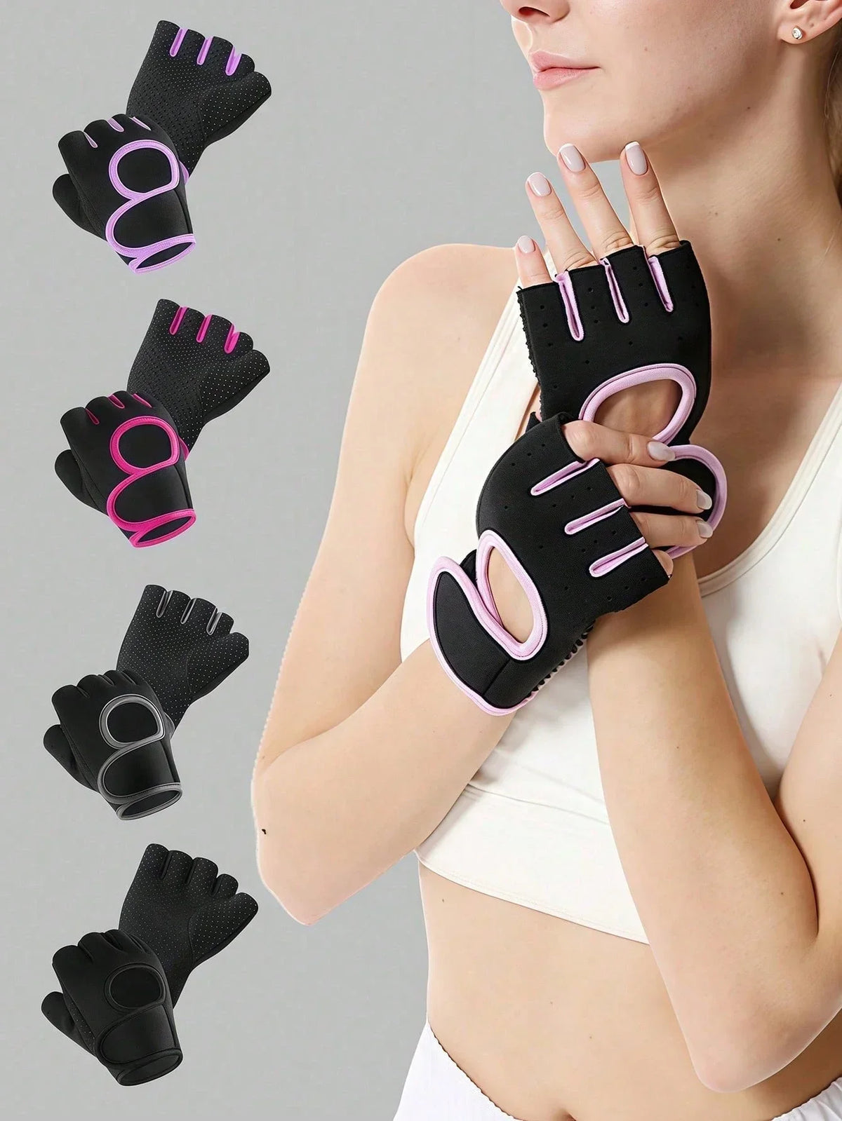 Unisex Breathable Fitness Workout Gloves