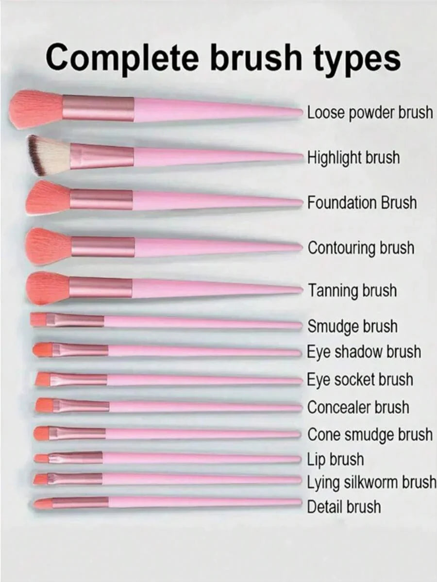 13pcs Professional Makeup Brush Set