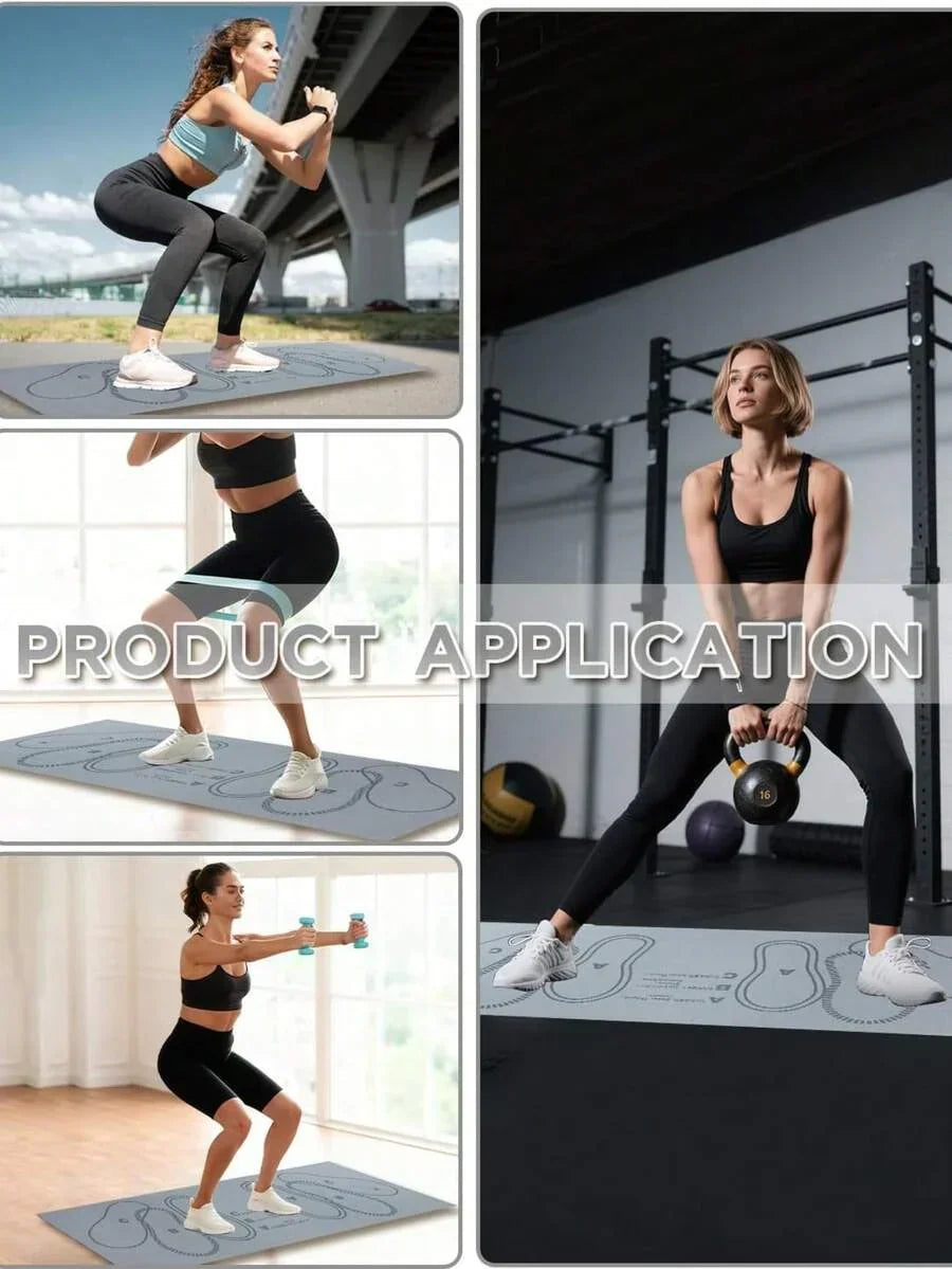 1000GSM High Density Silicone Yoga Mat