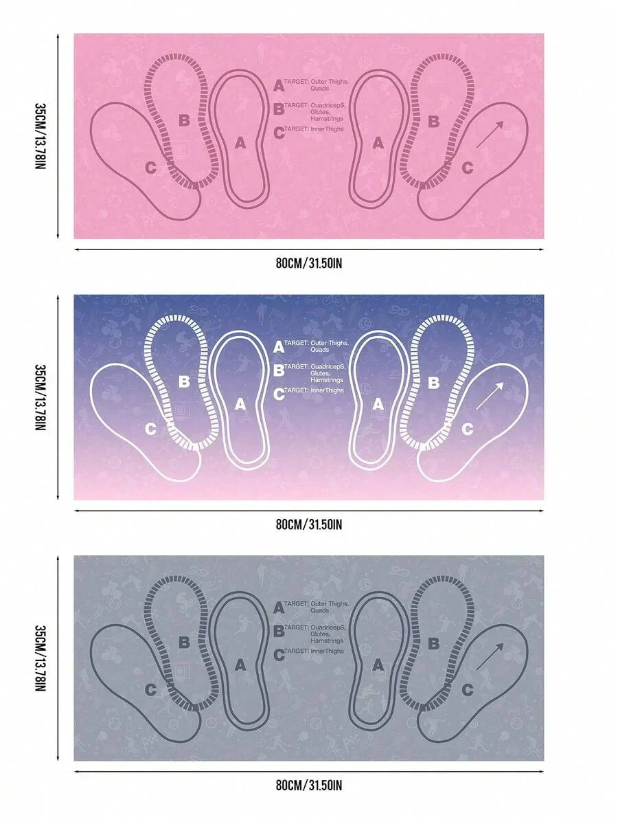 1000GSM High Density Silicone Yoga Mat