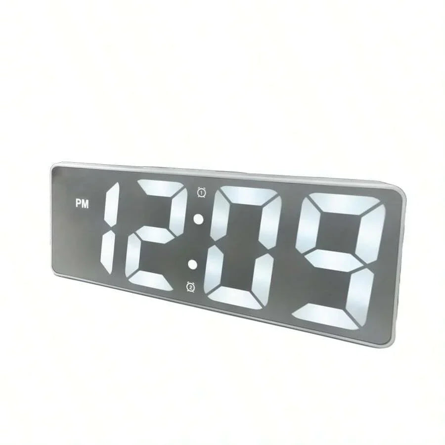 SOKANY 1pc Minimalist Mirror Alarm Clock