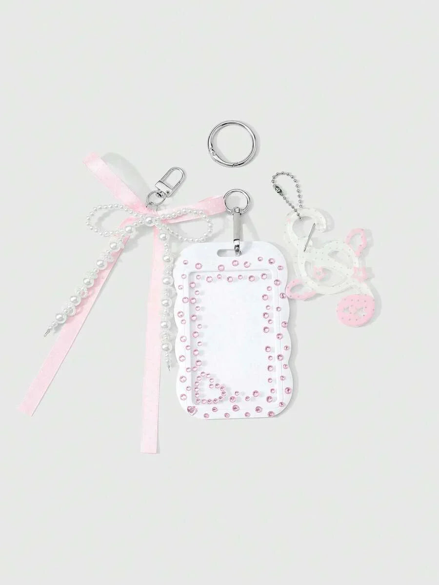 ROMWE Kawaii 1 College Style Red Card Cover