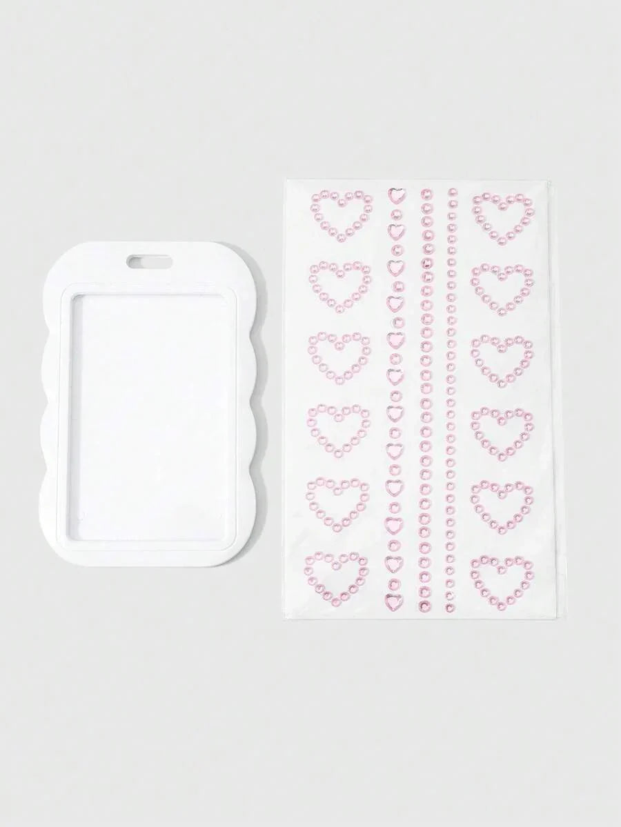 ROMWE Kawaii 1 College Style Red Card Cover