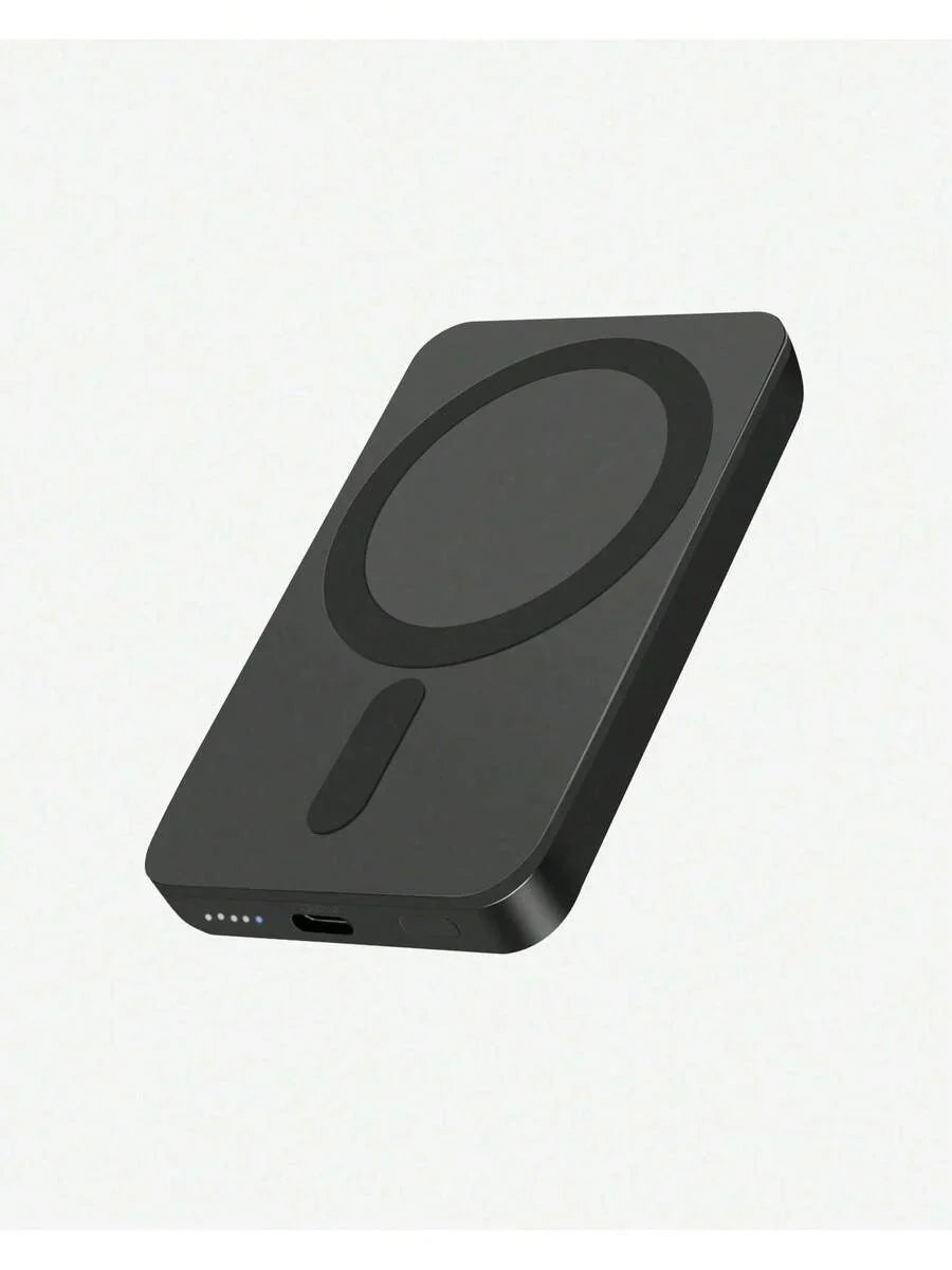 Fast Charging Magnetic Wireless Power Bank With MagSafe Ring Portable Charger