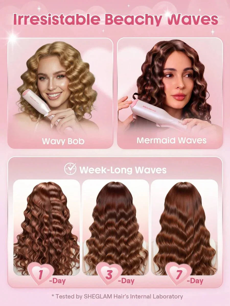 SHEGLAM HAIR Cupid's Charm Beach Babe Hair Waver