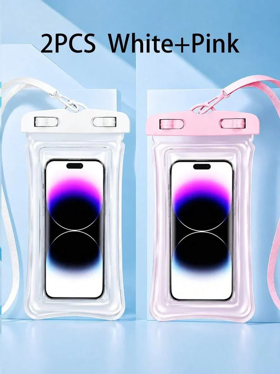 2pcs Waterproof Diving Phone Pouch