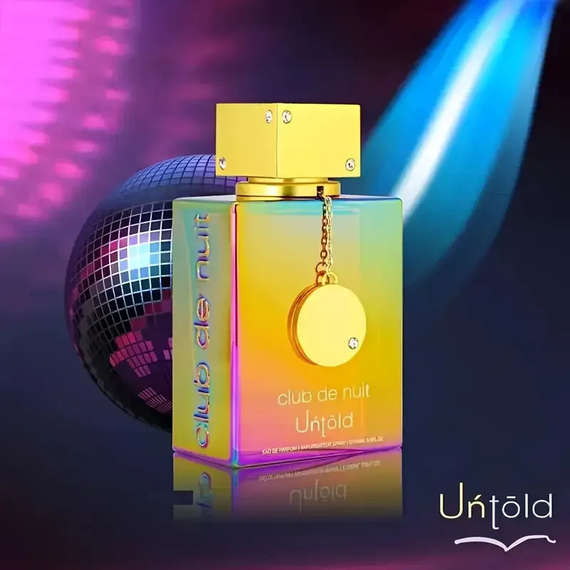 Armaf Club De Nuit Untold Perfume 3.6Oz/105Ml Long Lasting Amber Woody Eau De Parfum Spray for Women