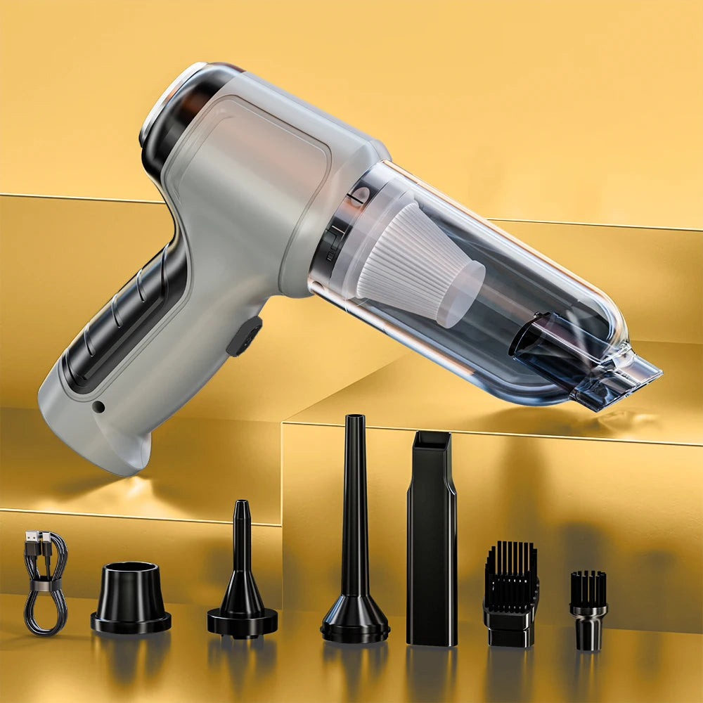 SZUK New Mini Car Vacuum Cleaner Powerful Cordless Wireless Cleaner Cleaning Machine HandHeld Portable Vacuum Cleaner for Car
