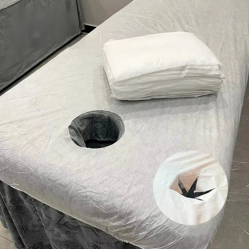 5/10/20Pcs Disposable Elastic Breathable Non-Woven Bed Covers Spa Salon Clinic Bed Massage Shop Bedding Single-Use 100*215cm