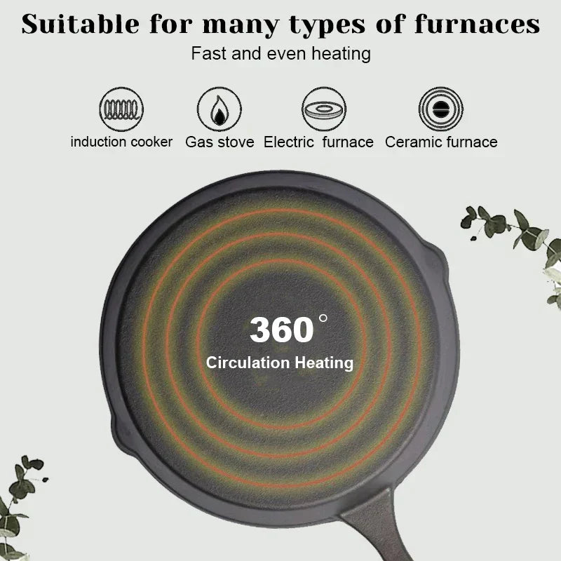 Cast Iron Frying Pan Trio