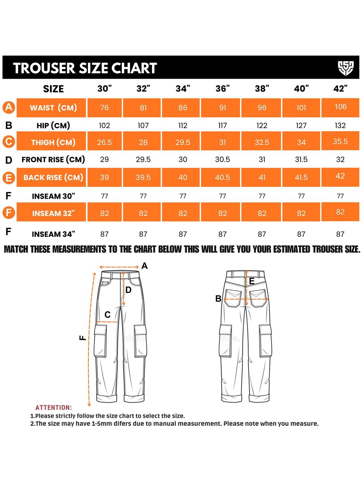 Men's Cargo Trousers Multi Pocket Casual Pants Heavy Duty Utility Joggers