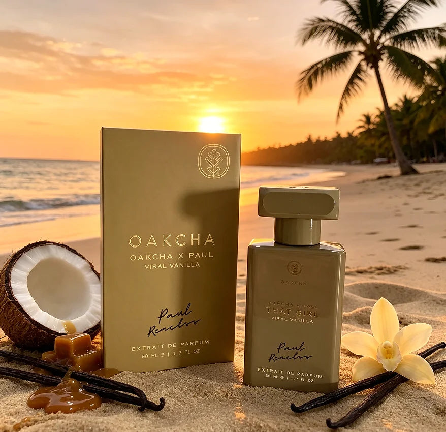 OAKCHA That Girl | Virgin Vanilla Unisex perfume spray, small and convenient to carry, creamy and delicious, lasting fragrance