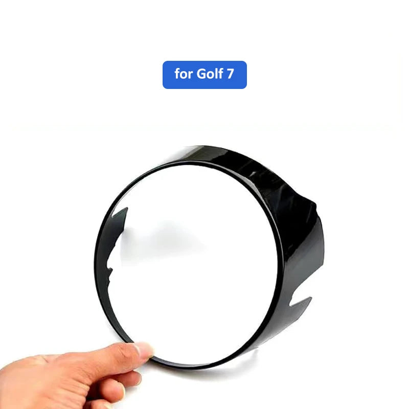 2/3pcs for Golf 7 7.5 Rline Car Grille Decorative for VW Bright Black Logo Cover Up Grille Strips Car Stickers Auto Accessories