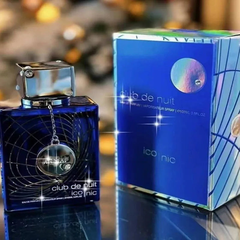 Armaf Club De Nuit Iconic Unisex Perfume 3.6Oz/105Ml Long Lasting Woody Aromatic Eau De Parfum Spray