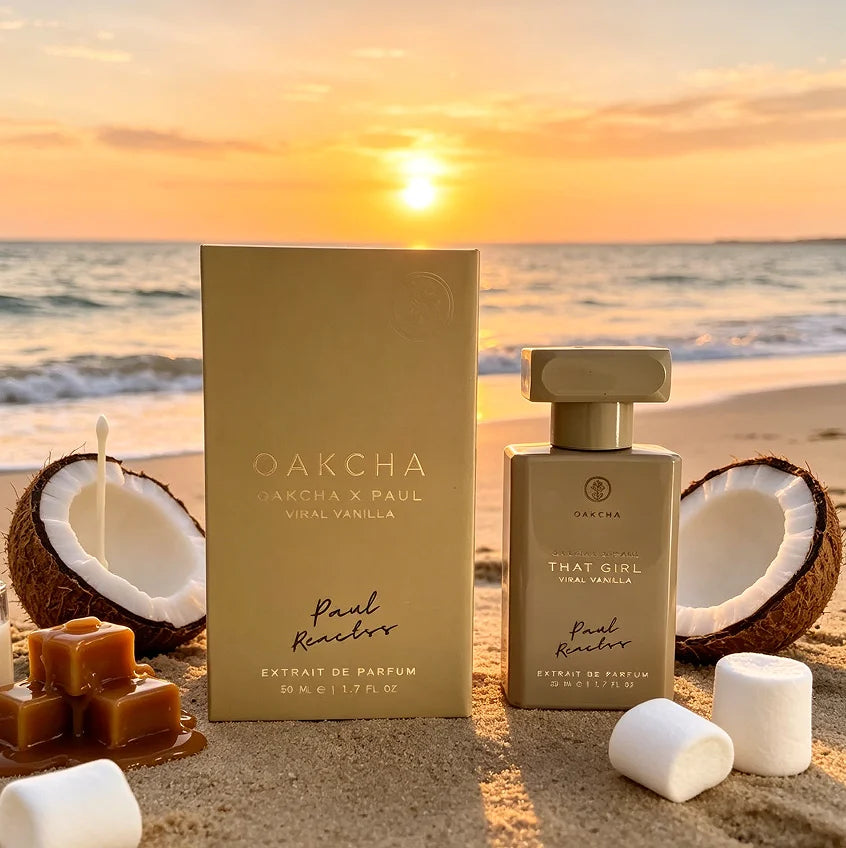 OAKCHA That Girl | Virgin Vanilla Unisex perfume spray, small and convenient to carry, creamy and delicious, lasting fragrance