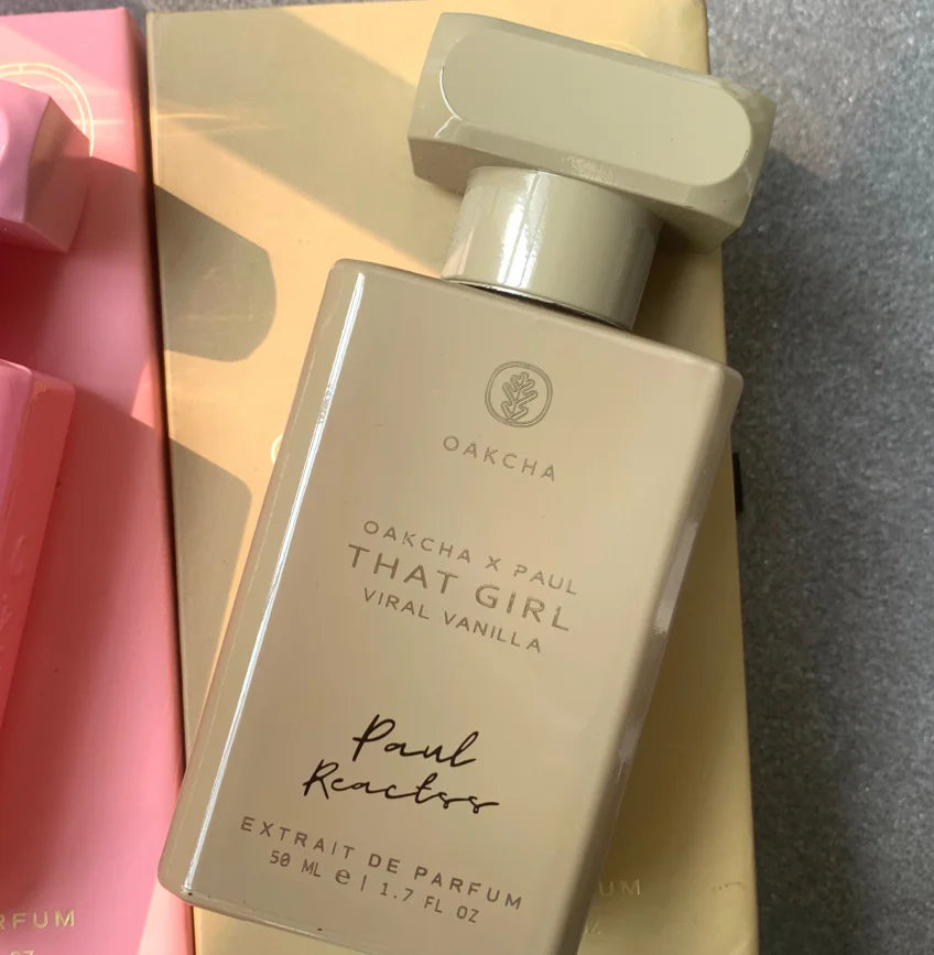 OAKCHA That Girl | Virgin Vanilla Unisex perfume spray, small and convenient to carry, creamy and delicious, lasting fragrance