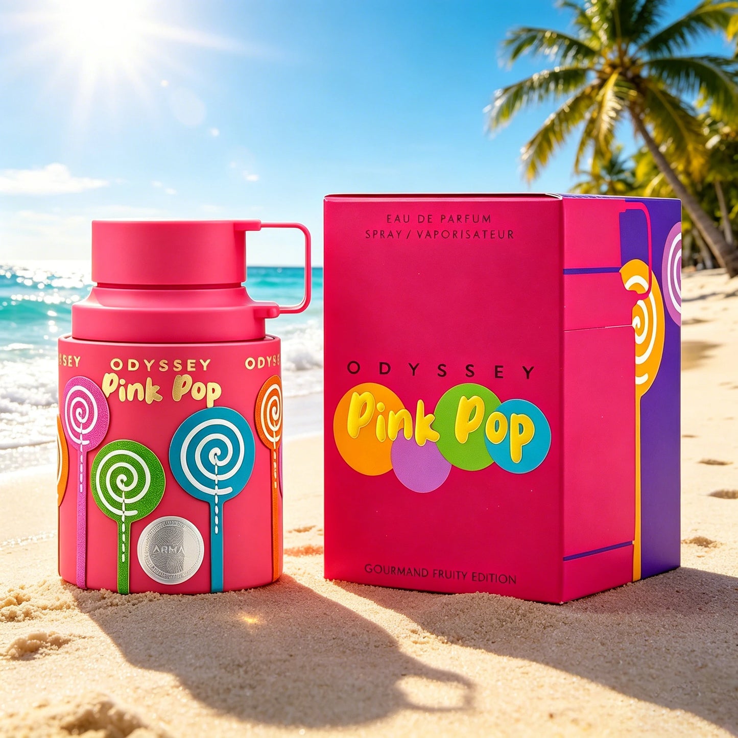 ODYSSEY Pink Pop | The bottle body of the cute lollipop, with fruit fragrance and delicious flavor, is a sweet perfume full of vitality and girlish feeling