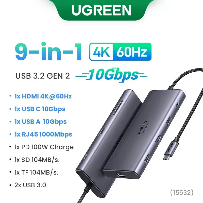 UGREEN 10Gbps USB-C Hub