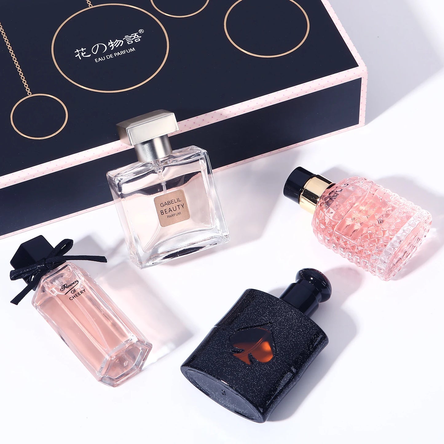 FloralVerse 4-in-1 Perfume Gift Box: Fresh, Long-Lasting &Delicate FloralFragrance Collection