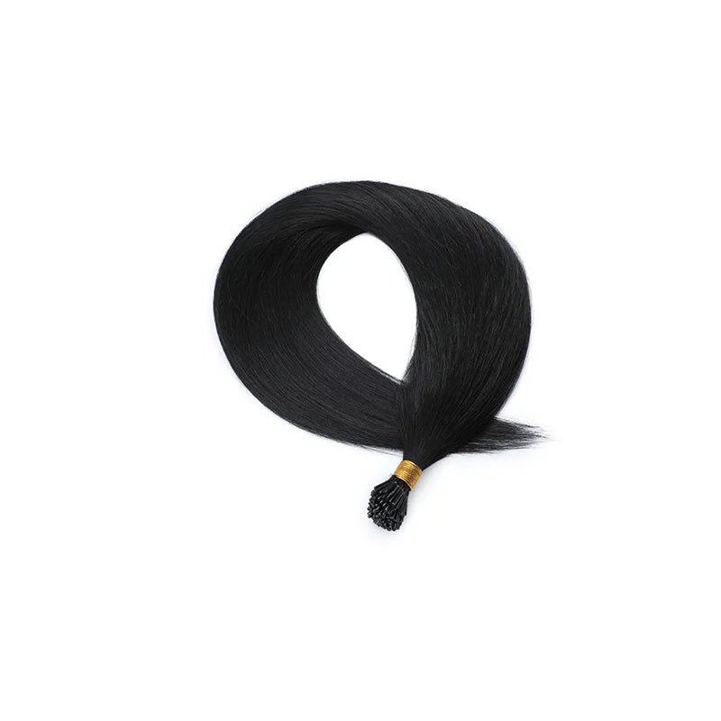 100g/Pack I Tip Hair Extensions 26 Inch Straight I Tip Synthetic Hair High Temperature Fiber I Tip Hair Extensions For Women